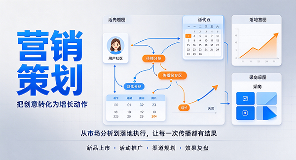 新北区营销策划
